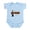 Sky Blue, variant on CafePress - Daddy's Little Hunting Buddy Infant Bodysuit - Baby Light Bodysuit, Size Newborn - 24 Months