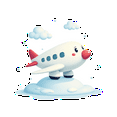 thumbnail image 5 of cartoon Airplane Theme Stickers, Waterproof Airplane Theme Sticker for Water Bottle Laptop Phone Cases Planner Skateboard Luggage Helmet Party Favor Decor, Ideal for Adults Teens Teacher Rewards, 5 of 9