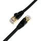Tera Grand - 12FT - CAT7 10 Gigabit Ethernet Câble de Raccordement Ultra Plat pour Modem Routeur Réseau LAN, Plaqué Or Blindé – image 1 sur 5