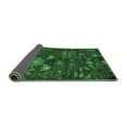 thumbnail image 2 of Ahgly Company Indoor Rectangle Abstract Emerald Green Modern Area Rugs, 6' x 9', 2 of 4