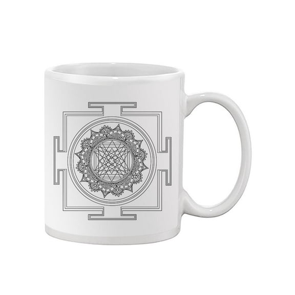 Shri Yantra Mug - SPIdeals Designs,