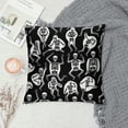 thumbnail image 2 of COMIO Skull Dance Pillow Covers Throw Pillow Covers Skull Decorative Pillow Case Modern Home Decor for Sofa Couch Bed, 2 of 5