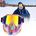 thumbnail image 1 of LPSSTORE Retro Vintage Goggles Motorcycle Off Road Racing Eyewear Ski Wind Goggles Riding Glasses, 1 of 7