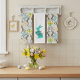 thumbnail image 6 of Serafina Home Easter Spring Kitchen Dish Towels: Serafina Home Easter Spring Kitchen Dish Towels: Hopping Bunnies and Colorful Flowers, 100% Cotton (Hoppy Bunny), 6 of 8