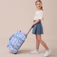 thumbnail image 2 of Bolsa de viaje con ruedas Choco Mocha para niñas, azul, 56 L, con ruedas de 56 cm, 2 of 7