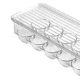 thumbnail image 6 of Egg Holder for Refrigerator Fridge Eggs Organizers Egg Organizer Tray Large Capacity Egg Drawer Egg Container Egg Tray for Countertop Shelf 14 grids, 6 of 7