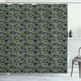 thumbnail image 1 of Ambesonne Paisley Shower Curtain, Oriental Teardrop Motif, 69"Wx84"L, Multicolor, 1 of 3