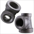 thumbnail image 2 of Supply Giant 2" x 1" x 1-1/2" BLack Pipe Fitting Reducing Tee Cast Iron, 2 of 6