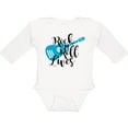 thumbnail image 3 of Inktastic Rock and Roll Lives with Blue Guitar Boys or Girls Long Sleeve Baby Bodysuit, 3 of 5