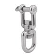 thumbnail image 1 of Boat Swivel Shackle Part, High Strength 304 Stainless Steel Heavy Duty Swivel Ring Snap Rolling Shackle Device Accessory, 1 of 7