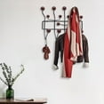 thumbnail image 2 of Practical Candy Coat Rack, Hang It All Wall Hanger Coat Rack Solid Walnut Wooden Balls Wood Modern Wall Mounted Coat Hooks Classic Mid Century Coat Rack, 2 of 13