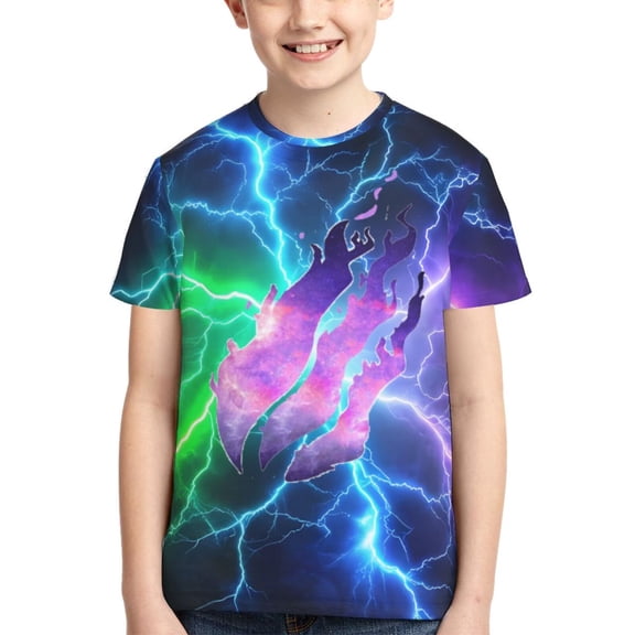 Prestonplayz Boys Girls T Shirt Kids Short Sleeve Crewneck 3d Printed Graphic Shirts For Kids Youth X-Small