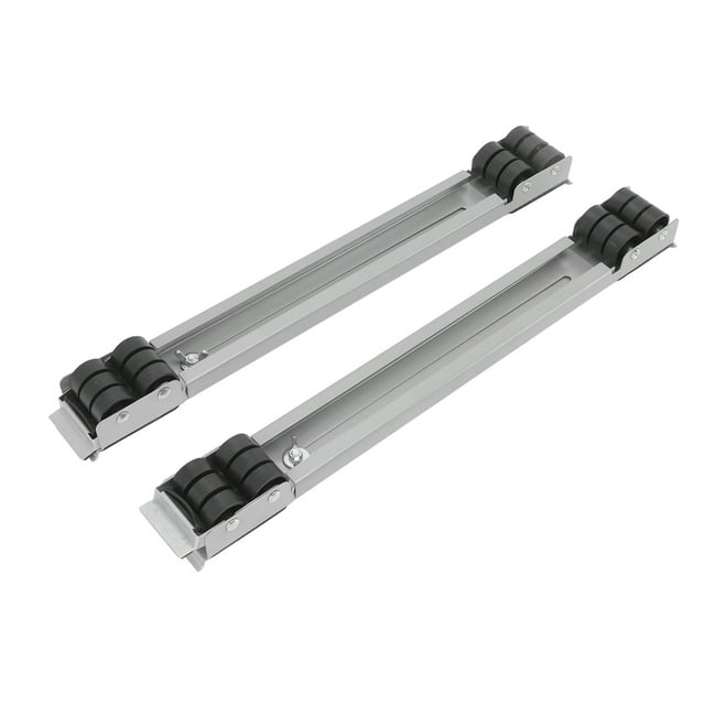 Rouleau Extensible Robuste Supportant 300KG Base Rétractable pour Laveuse Sécheuses Lave-Vaisselle Cuisinières et Plaques de Cuisson