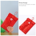 thumbnail image 3 of CIMAXIC Enveloppes Rouges Brocart de Noël et Nouvel An, Enveloppes Rouges Estampées Or pour Fête de Noël, 7.48"X4.72"X0.39 Pouces, 3 of 4