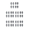 thumbnail image 1 of Guardoinrt 8pieces Add Festive Touch With Pine Cones Pendant For Tree Decoration Plastic Pine Tree Hanging ABS Plastic Pine Cones Dark Grey 5Set, 1 of 6