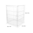 thumbnail image 2 of OUNONA Pastry Display Case Countertop Transparent Assembly Bakers 1Pcs, 2 of 6