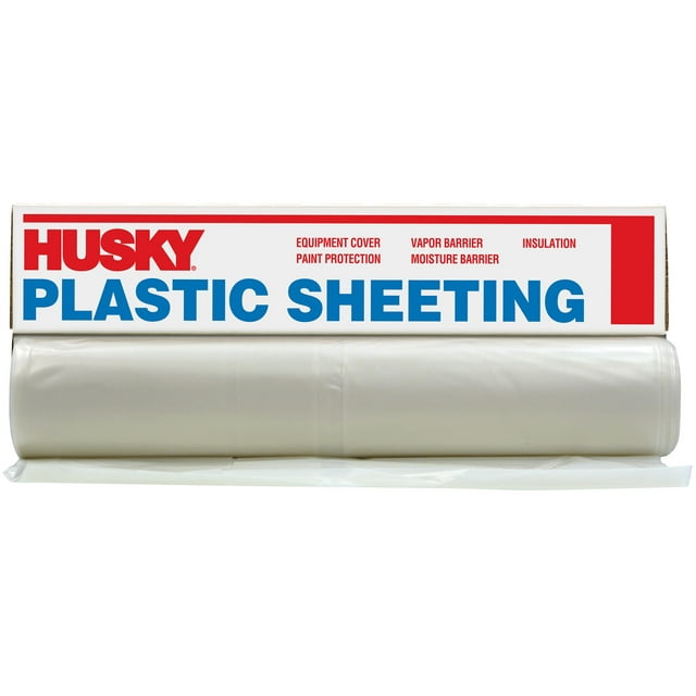 Hky 4 mL Polyethylene Opaque Plastic Sheeting, 6' x 100'