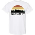 thumbnail image 3 of Inktastic Las Vegas Nevada Skyline Retro T-Shirt, 3 of 5