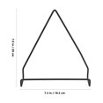 thumbnail image 2 of Milisten Soporte Triangular De Hierro Para Discos Y Revistas Negro Para El Hogar, 2 of 8