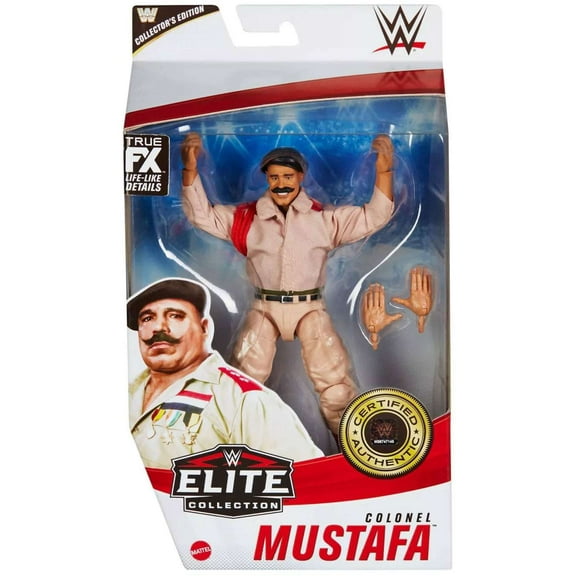WWE Wrestling Series 86 Colonel Mustafa Action Figure