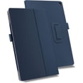 thumbnail image 3 of zukof Folio Stand Case for onn. 10.1" Tablet (2022 Model 100071485) - Slim Magnetic PU Leather Protective Case Cover + 1 Random Color Stylus (Navy Blue), 3 of 6