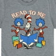 thumbnail image 3 of Dr. Seuss - Read To Me - Toddler And Youth Short Sleeve Graphic T-Shirt, 3 of 6