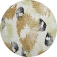 thumbnail image 2 of Addison Rugs Mayfield Premium Machine Washable Transitional Floral Copper Round Rug, 8' x 8', 2 of 6