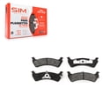 thumbnail image 1 of SIM Rear Semi-Metallic Disc Brake Pads SIM-667 for Car Ford Ranger Explorer Sport Mercury Mountaineer, 1 of 8