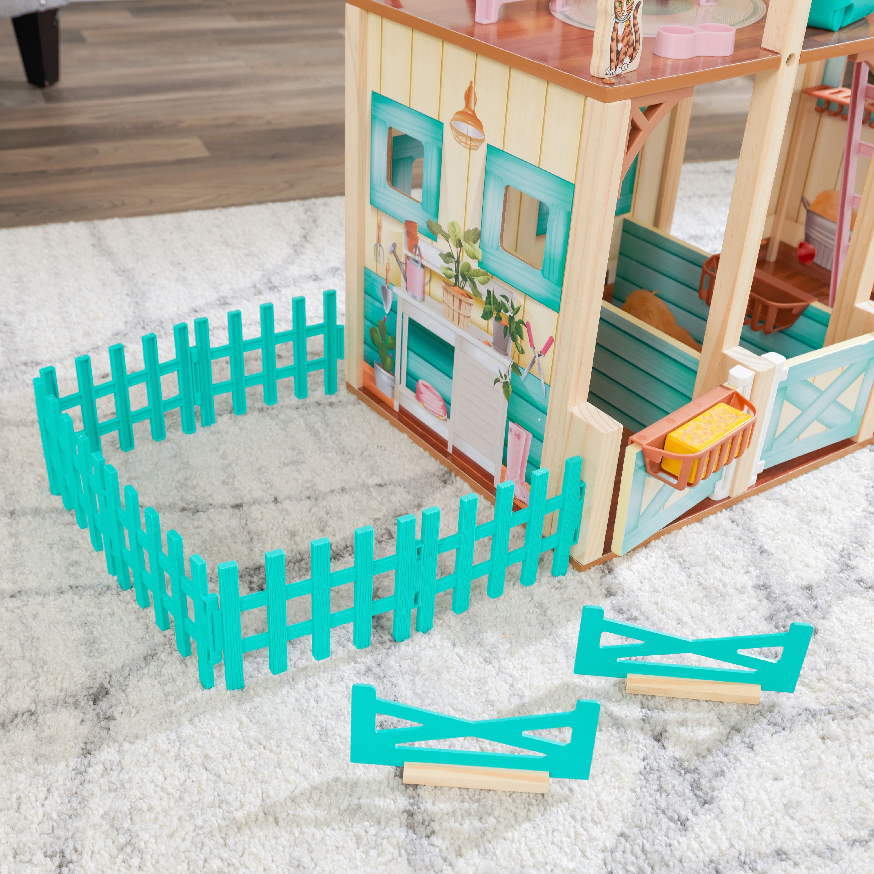 kidkraft deluxe horse stable