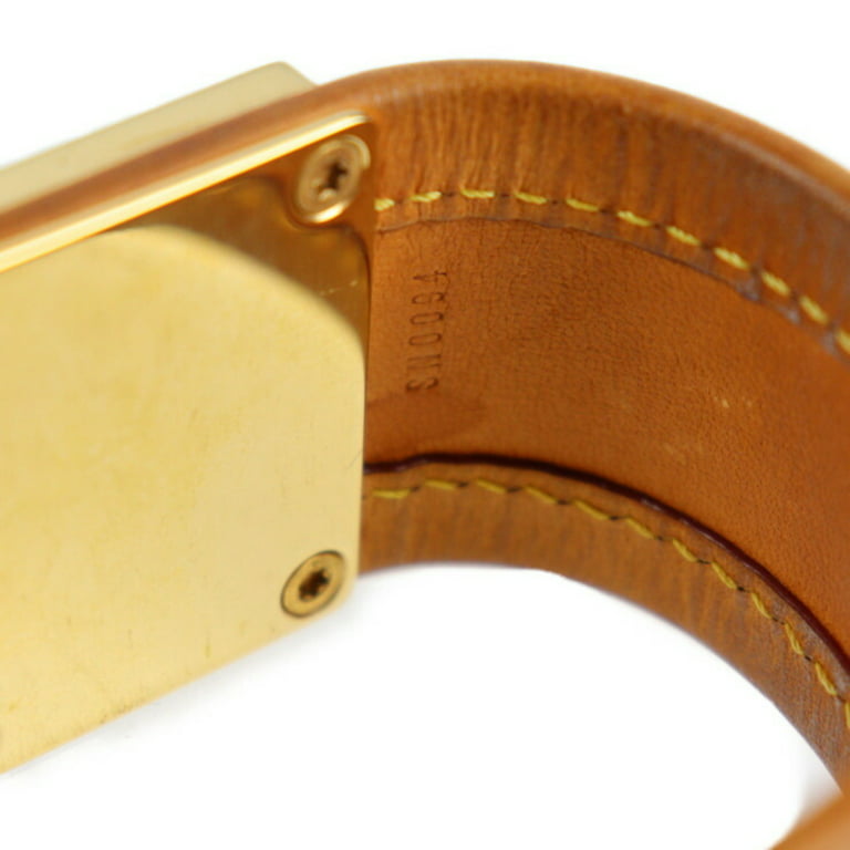 Louis Vuitton - Authenticated Monogram Bracelet - Leather Brown for Women, Never Worn