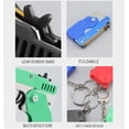 thumbnail image 3 of Minilanzador de bandas elásticas plegable Toy QKUDNGHY con 60 bandas, 3 of 7
