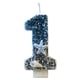 thumbnail image 2 of Xihbxyly Vela Digital Brillante, Decoración para Tarta con Lentejuelas Azules, Temática Inolvidable de Hielo y Nieve, Suministros para Fiestas de Cumpleaños, Elegantes Adornos para Tartas, 7 X 4 Cm,, 2 of 6