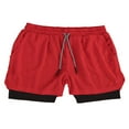 thumbnail image 1 of Mens Running Shorts Quick Dry Beachwear Workout Pants with Pockets, 1 of 5