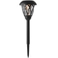 thumbnail image 4 of Ensemble de lampes solaires Mainstays à motif treillis noir pour allée et jardin, 8 lumens, (6Fc paquet), 4 of 9
