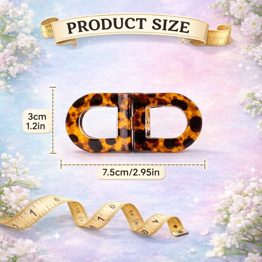 Magnetic Hair Clips - No Crease Magnet Hair Clip for Women, Strong Hold Seamless Magnetic Hair Clip for Sectioning and Styling