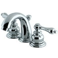 thumbnail image 2 of Kingston Brass KB911AL Deux Poignées de 4 à 8 Po Mini Robinet de Toilette Répandu avec Pop-up de Détail, 2 of 2