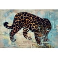 thumbnail image 2 of Bolokofsky, Ronald 18x13 Black Ornate Wood Framed with Double Matting Museum Art Print Titled - On the Loose, 2 of 4