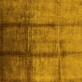 thumbnail image 1 of Ahgly Company Indoor Square Oriental Yellow Industrial Area Rugs, 4' Square, 1 of 4