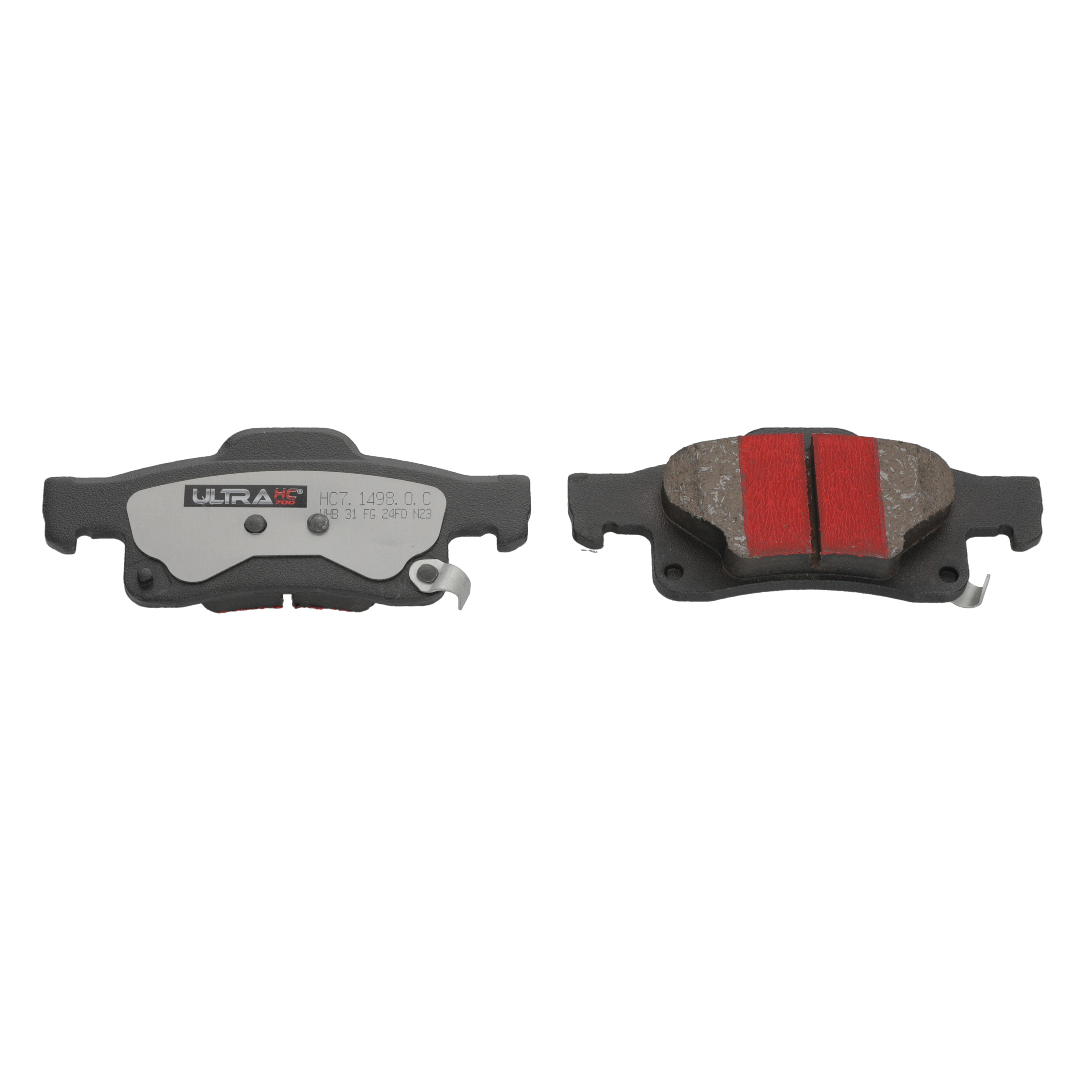 UltraHC 700 Brake Pad Set, Rear HC7.1498.0.C, Jeep Grand Cherokee 2021-2011