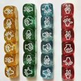 thumbnail image 2 of 40Pcs Dice Guessing Game Different Colors 6 Sided Dice for Games, Dice Size 20Mm, 2 of 5