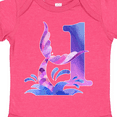 thumbnail image 4 of Inktastic 1st Birthday Mermaid Tail Boys or Girls Baby Bodysuit, 4 of 5