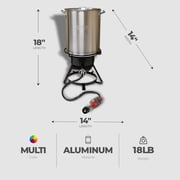 King Kooker 29 qt 38000 BTU Aluminum Turkey Fryer
