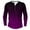 Mens Shirts Purple, variant on Mens Big & Tall T Shirts Plus Size S-5X Long Sleeve Button Crewneck Tees Tops Pullover Gradient Printed Breathable Athletic Workout Tshirts Shirt