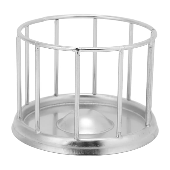 Mangeoire pour Tortue en Acier Inoxydable Bassin d'Alimentation pour Tortue Plateau d'Eau pour Reptiles Forme de Balustrade Ronde pour Animaux