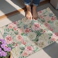 thumbnail image 4 of Pioneer Flower Floral Print Pattern Door Rugs,Washable Non Slip Door Mats Indoor,Decorative Door Mats,Entry Mat Indoor for Entrance,Bedroom,Kitchen,Bathroom,20"x32", 4 of 6