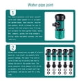 thumbnail image 4 of Enqiretly Switch Quick Connector 3/4Inch Thread Pipe Universal Adapter Joints Fittings Prolong Hose Splitters Repair Valve, 4 of 6