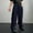 Navy1, variant on Men's Baggy Pants Wide Leg Drawstring Waist Loose Sweatpants with Pockets