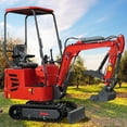 thumbnail image 4 of HUAYEE 1.2  Ton Mini Excavator, HY12C 13.5HP B&S Gasoline Powered Compact Small Digger with EPA Engine, USA Stock, for Trenching, Farming, Landscaping, Curbside Delivery & Professional Unloading, 4 of 10