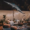 thumbnail image 6 of Yescom 11 Ft 3 Tier Patio Umbrella with Solar LED UV70+ Crank Tilt Button, 6 of 12