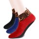 thumbnail image 1 of Calcetines térmicos antideslizantes TUNC para mujer interior 3 pares Negro Rojo Vino Morado, 1 of 5